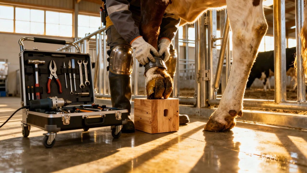 Cow hoof health check